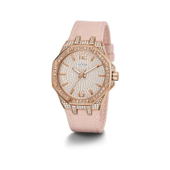 Guess Multicolor Leather Dress Women's Watch